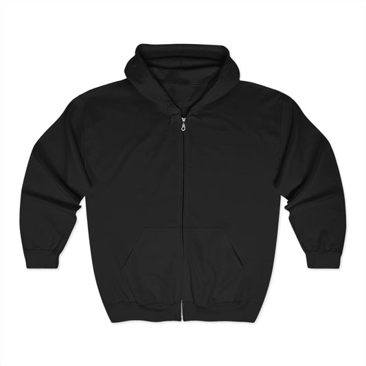 "Sleigh All Day, Nap All Night" Unisex Heavy Blend™ Full Zip Hooded Sweatshirt
