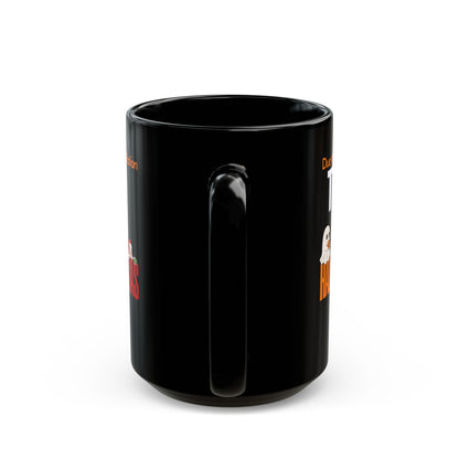 Funny Hallowthankmas Mug – Sarcastic Fall Holiday Coffee Cup for Moms (15oz)