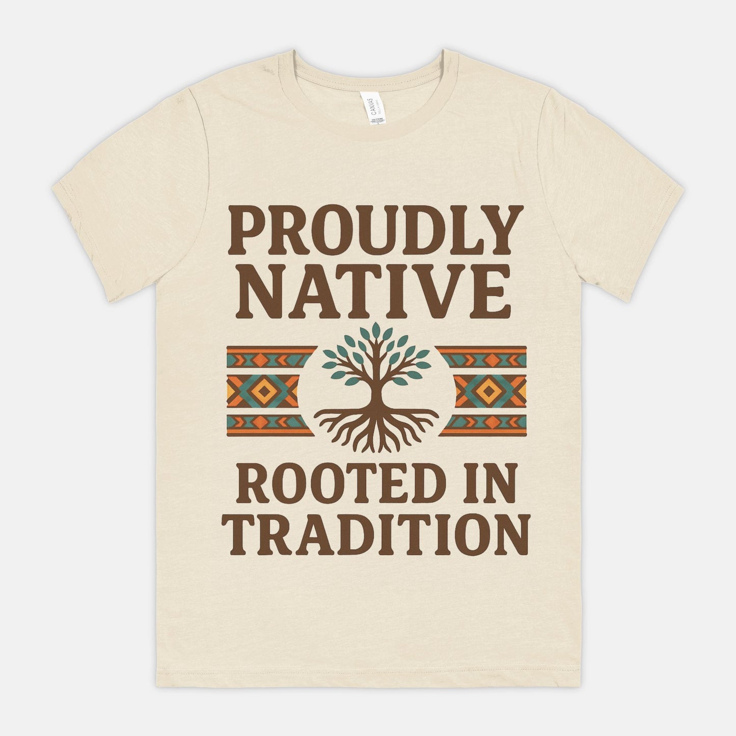 Proudly Native, Rooted In Tradition Unisex Tee