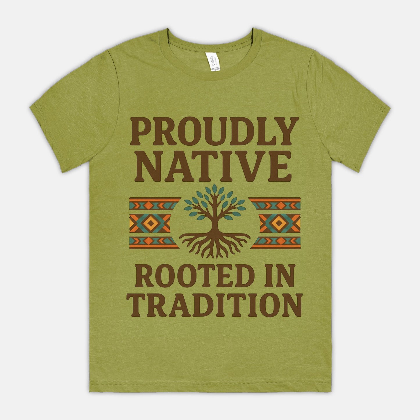 Proudly Native, Rooted In Tradition Unisex Tee